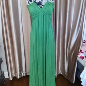 Tart green dress braided spaghetti straps size M